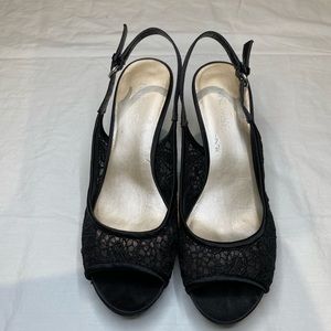 Nine West lace heels